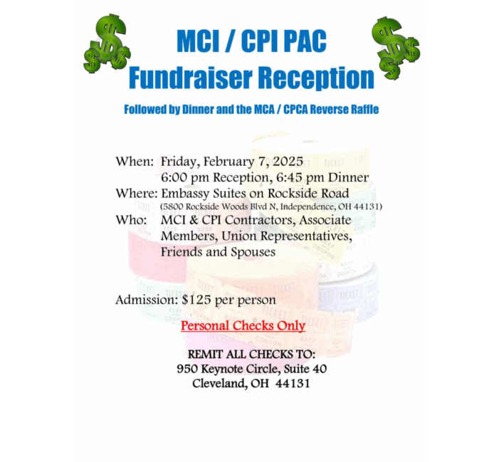 MCI/CPI PAC Fundraiser Reception