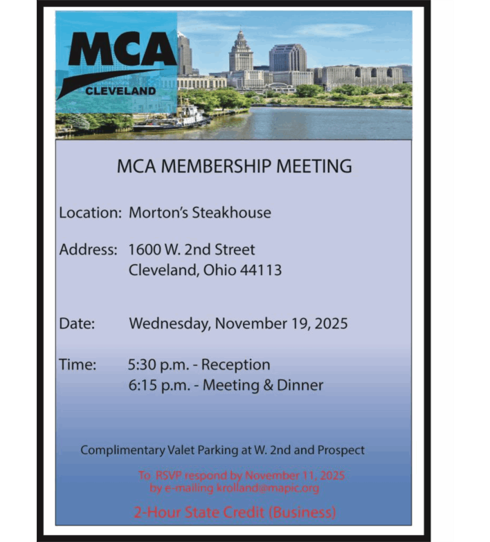 MCA Membership MCA Membership